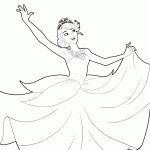 Принцеса Катанія танцює